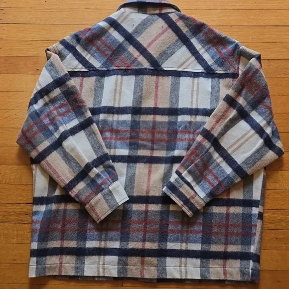 Zara, Shacket Wool Blend Plaid, Oversized, EUC, Women's M - Picture 2 of 12